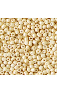 Seed beads 11/0 (2mm) Soft creamy yellow
